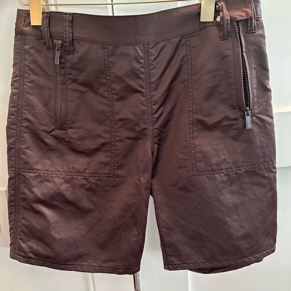 Bottega Veneta brown techno fabric shorts. Size 44 - Picture 1 of 13